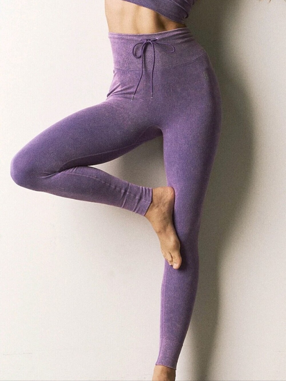 FP Movement Aqua Blue Drawstring High Waisted Leggings Sz XS